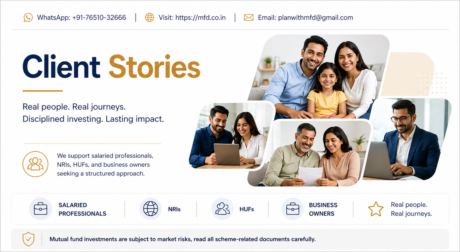 SIP and lump sum investments into structured, disciplined wealth plans-through mutual fund investments