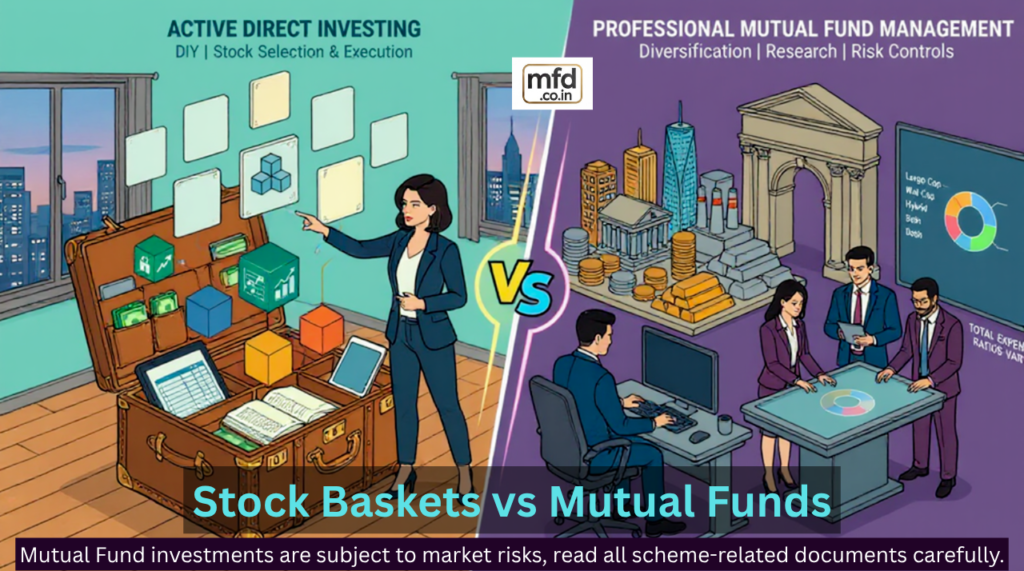 Stock Baskets vs Mutual Funds
